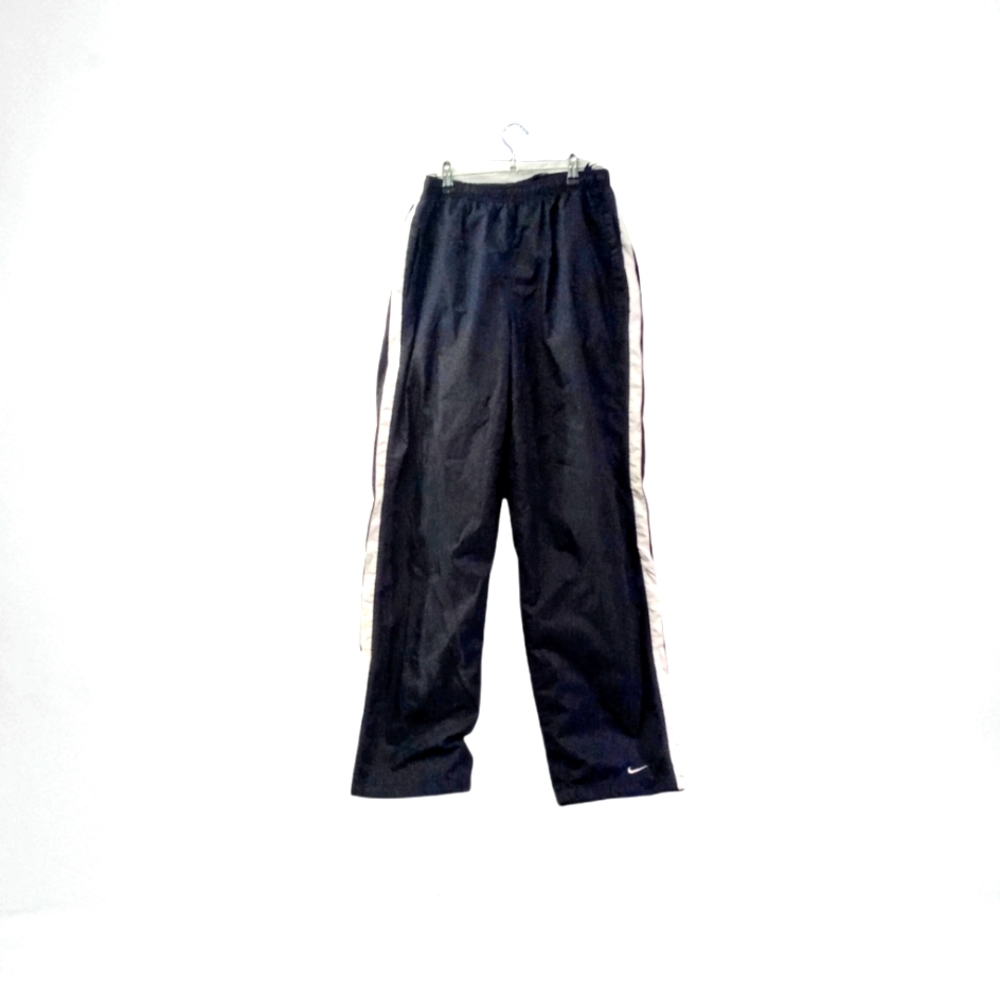 Men's Lg Nike navy blue wind breaker pants